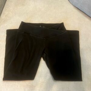 Hollister Black Crossover Yoga Pants